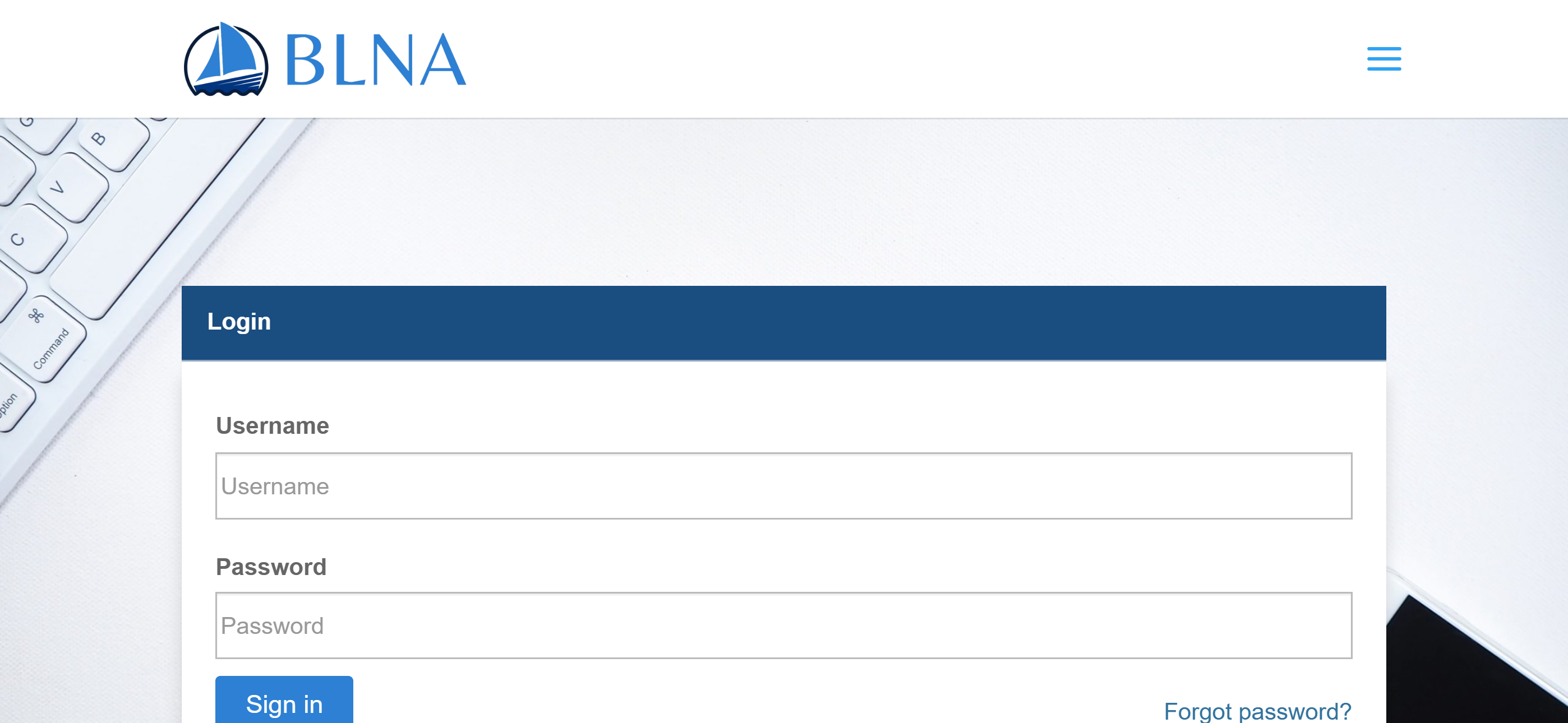 BLNA Billing Signup